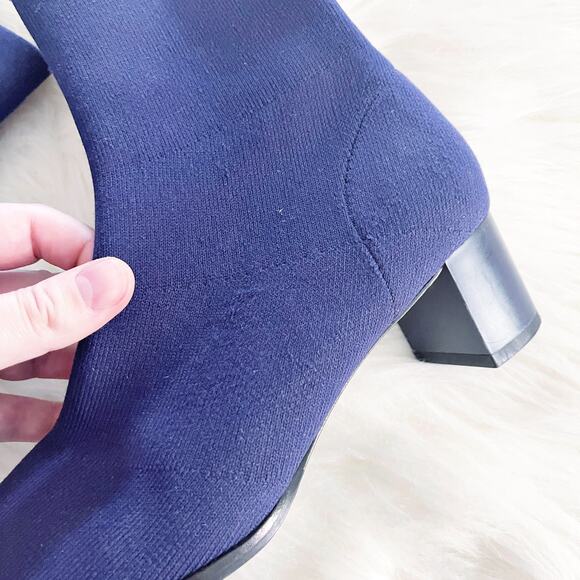 Via Spiga Verena Stretch Knit Sock Booties - Picture 4 of 10